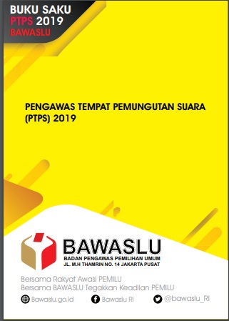 Buku Saku Pengawas Tempat Pemungutan Suara (PTPS) 2019
