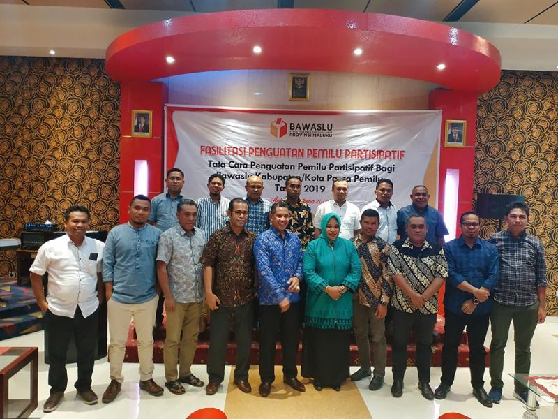 TP3 BAWASLU Provinsi Maluku, melaksanakan Giat kegiatan Penguatan partisipasi, serta Perampungan Laporan Akhir Pengawasan