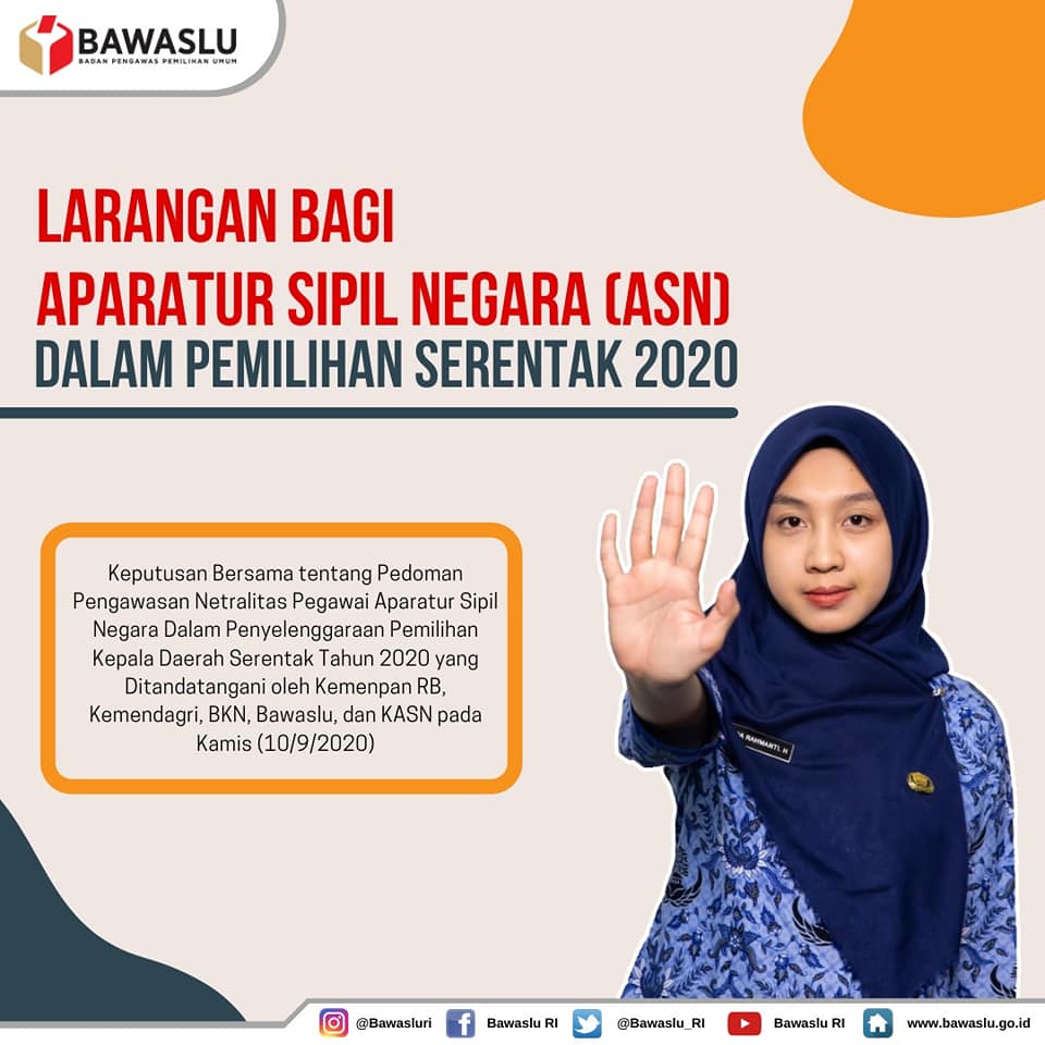 PUNYA HAK PILIH, ASN TETAP HARUS NETRAL