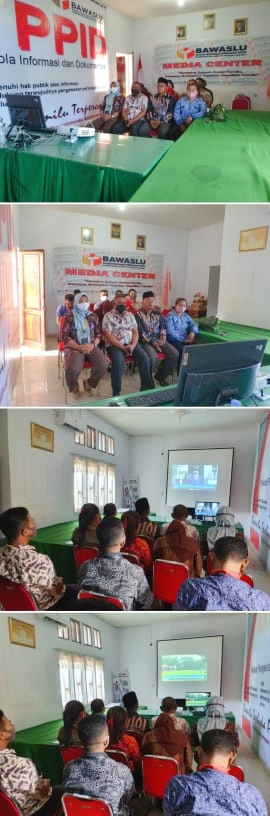 Bawaslu SBB Mengikuti Pelaksanaan Peringatan Hari Kesaktian Pancasila Tahun 2020 secara virtual