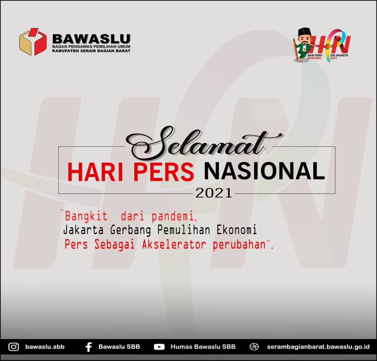Selamat Hari Pers Nasional 9 Februari 2021