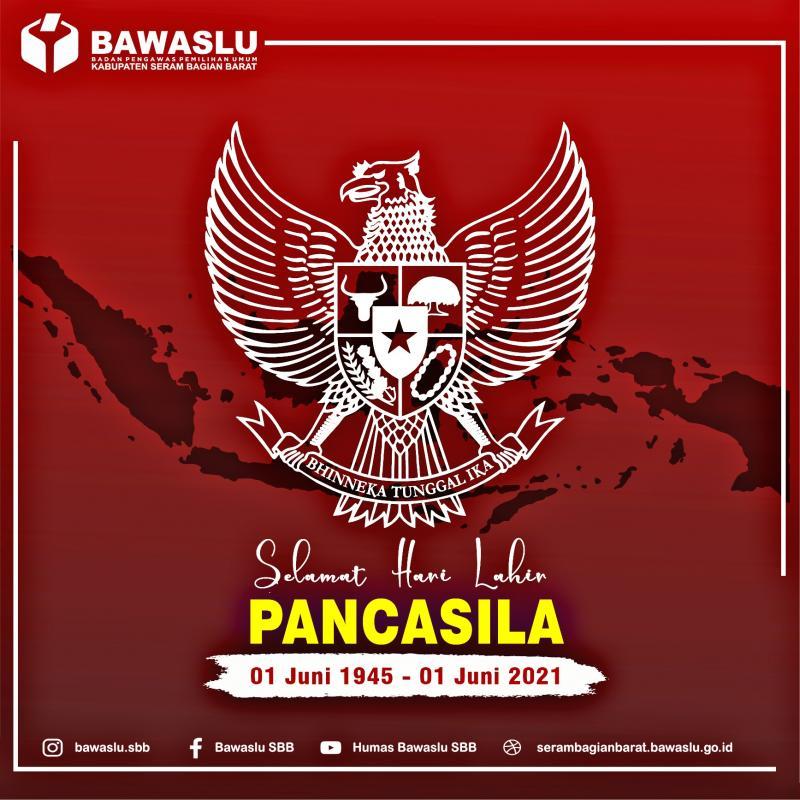 SELAMAT HARI PANCASILA 1 Juni 2021
