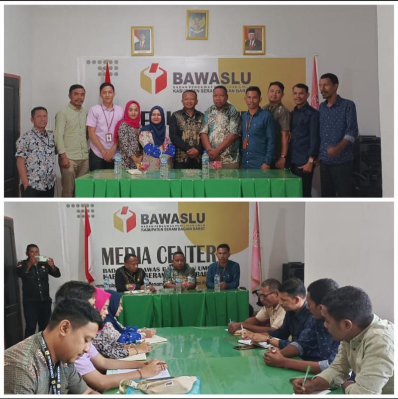 Bawaslu Seram Bagian Barat Rapat Koordinasi dengan Komnas HAM Provinsi Maluku