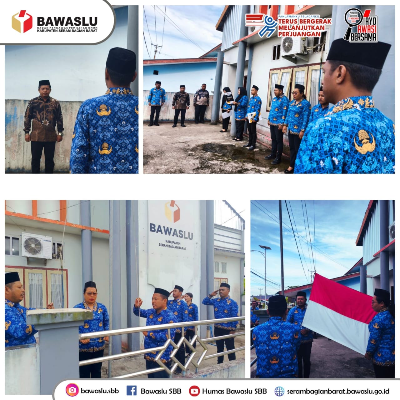 Upacara Hari pahlawan 