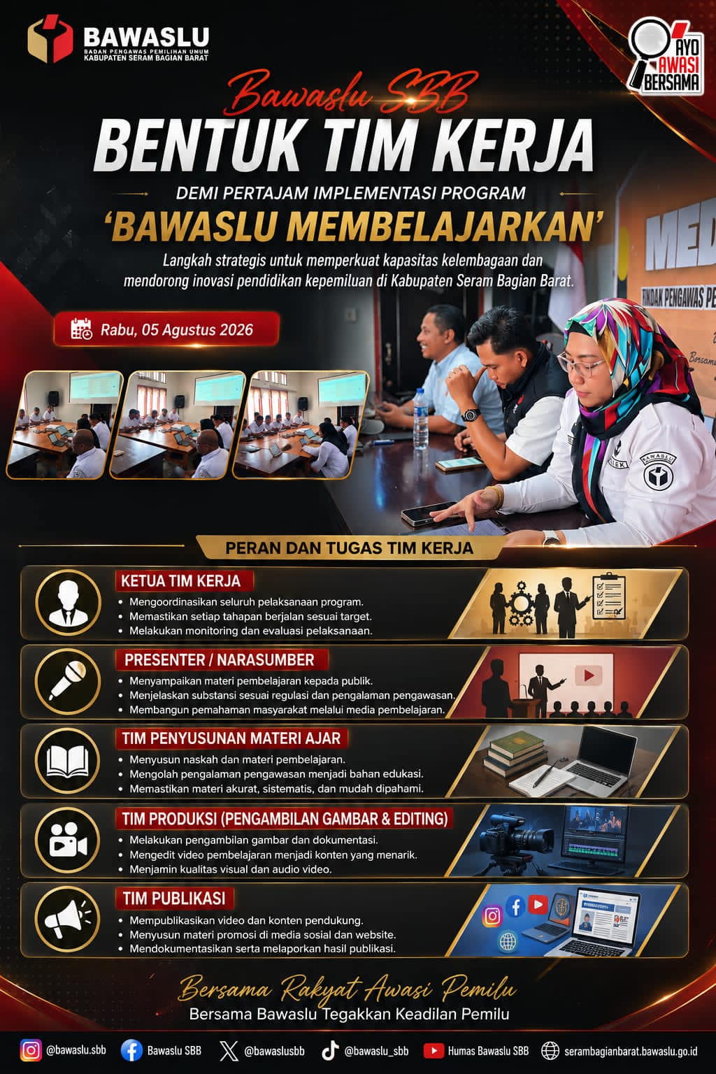Tim Bawaslu SBB