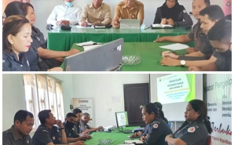 Tingkatkan Pengelolaan dan Pelayanan Informasi Publik Bawaslu SBB Ikuti Bimtek