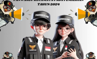 Pengumuman pendaftaran Calon Anggota Panwaslu Kecamatan pada Pemilihan Tahun 2024